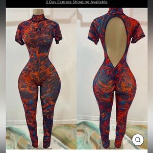 Jlorraine flames Jumpsuit